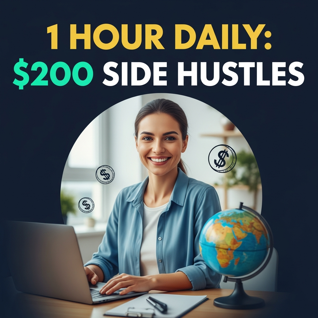 1 Hour Daily: $200 Side Hustles