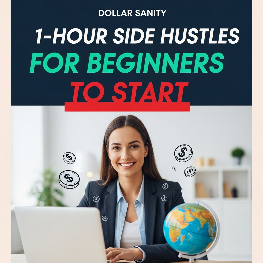 1-Hour Side Hustles for Beginners to Start