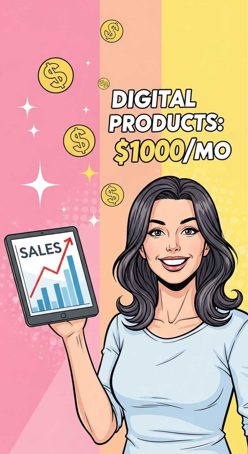 10 Digital Product Ideas to Earn $1,000+ Monthly