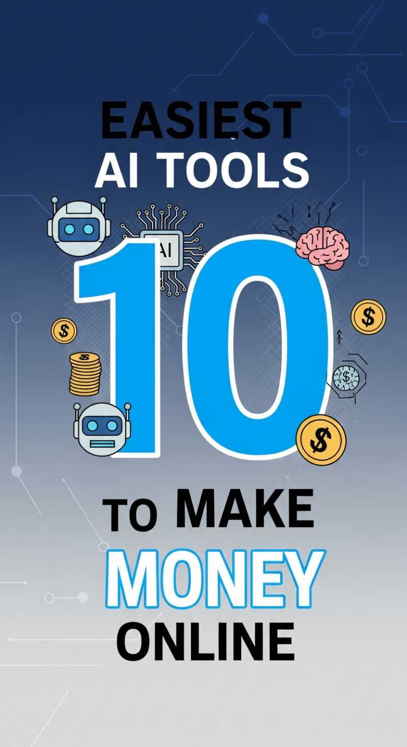 10 Easiest AI Tools to Make Money Online in 2024