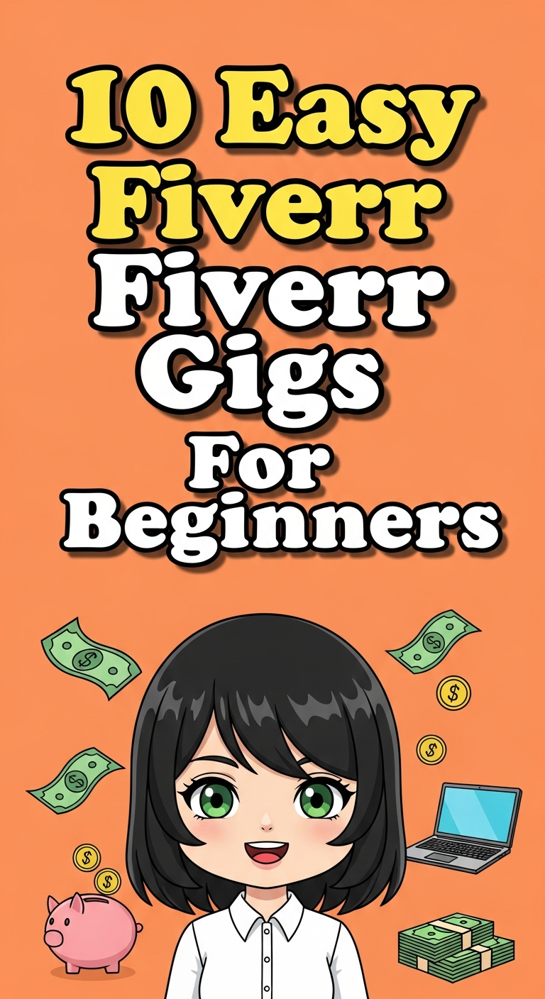 10 Easy Fiverr Gigs For Beginners