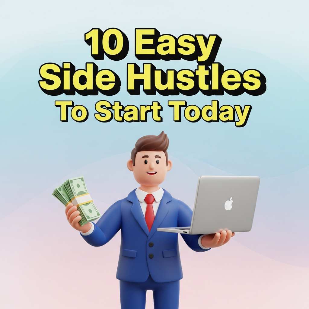 10 Easy Side Hustles To Start Today