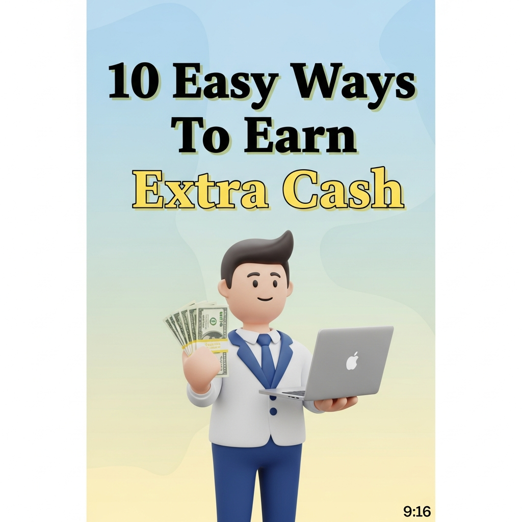 10 Easy Ways To Earn Extra Cash