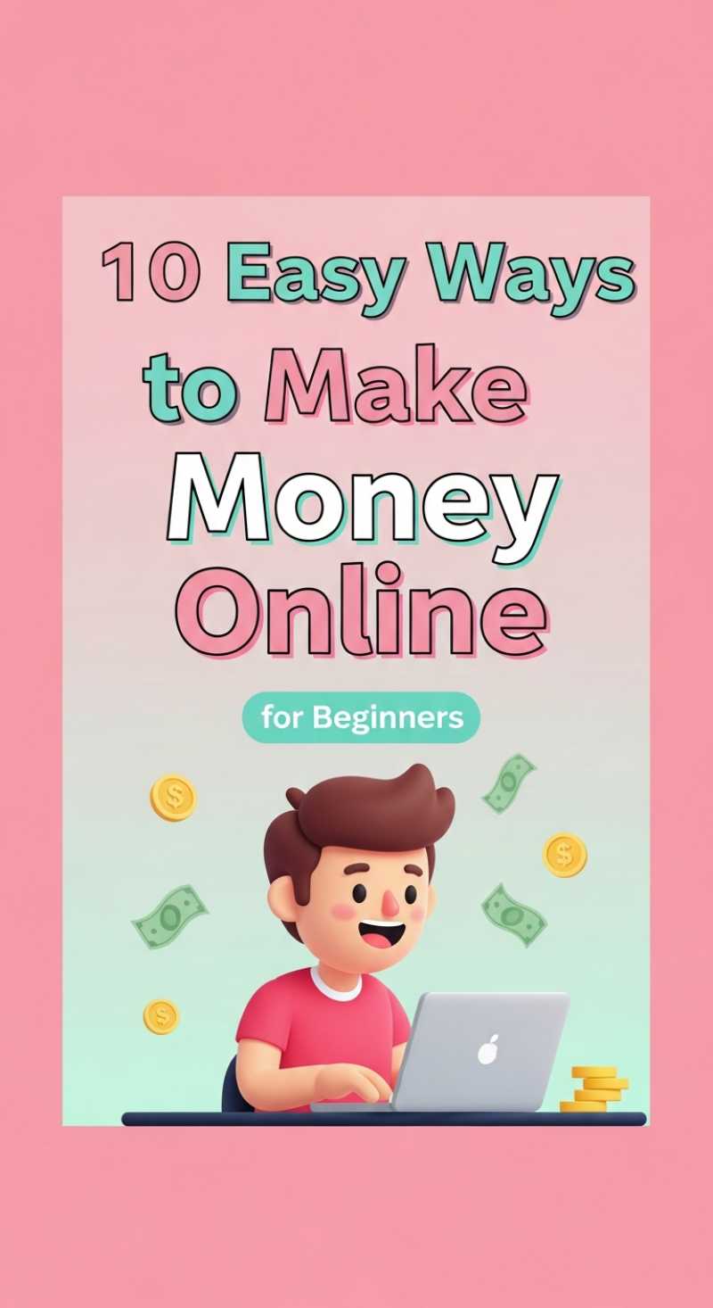 10 Easy Ways to Make Money Online for Beginners