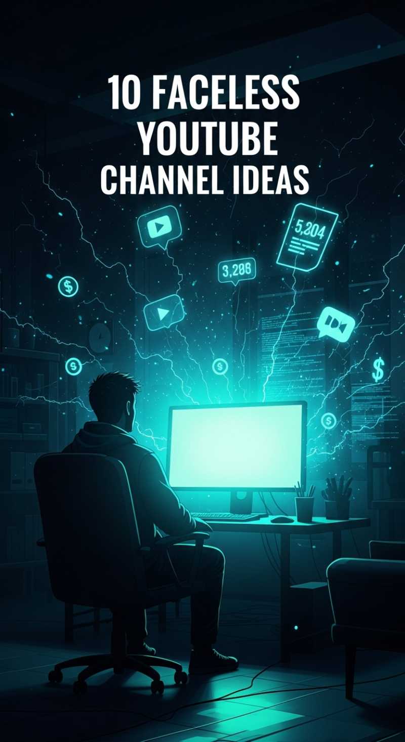 10 Faceless YouTube Channel Ideas for 2024