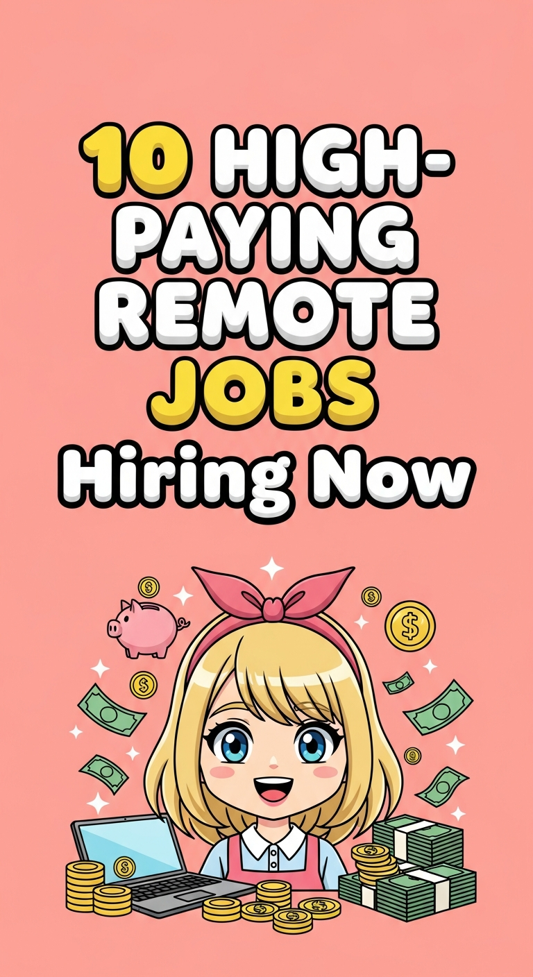 10 High-Paying Remote Jobs Hiring Now