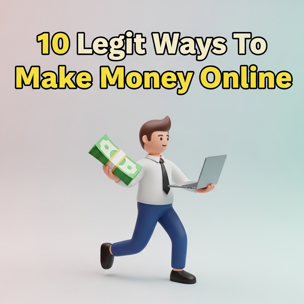 10 Legit Ways To Make Money Online
