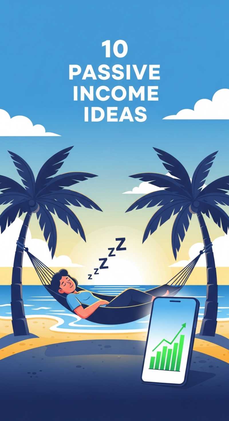 10 Smart Passive Income Ideas (No Investment)