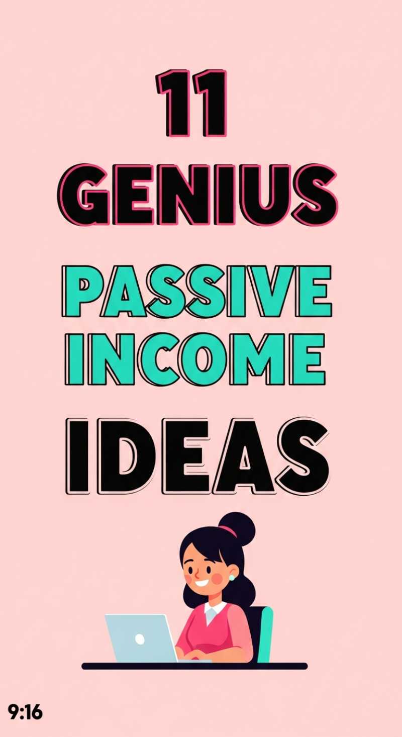 11 Genius Passive Income Ideas You Can Start Today!
