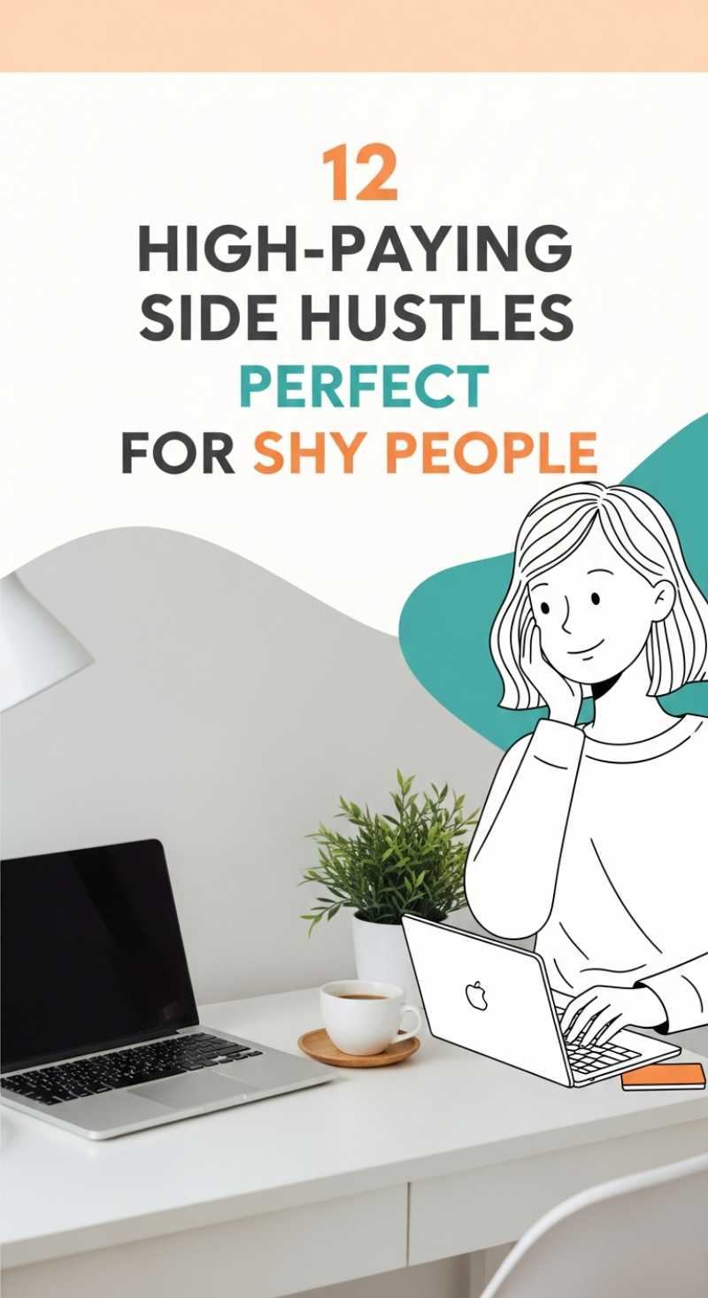12 High-Paying Side Hustles Perfect for Shy People