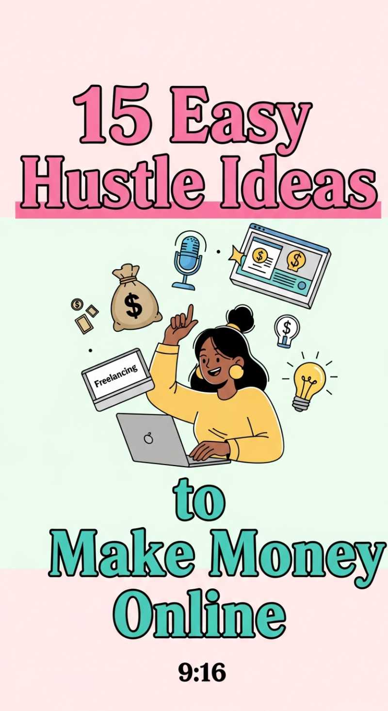 15 Easy Side Hustle Ideas to Make Money Online