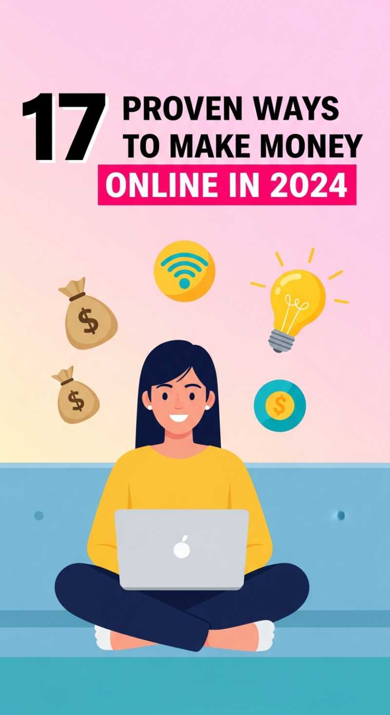 17 Proven Ways to Make Money Online in 2024