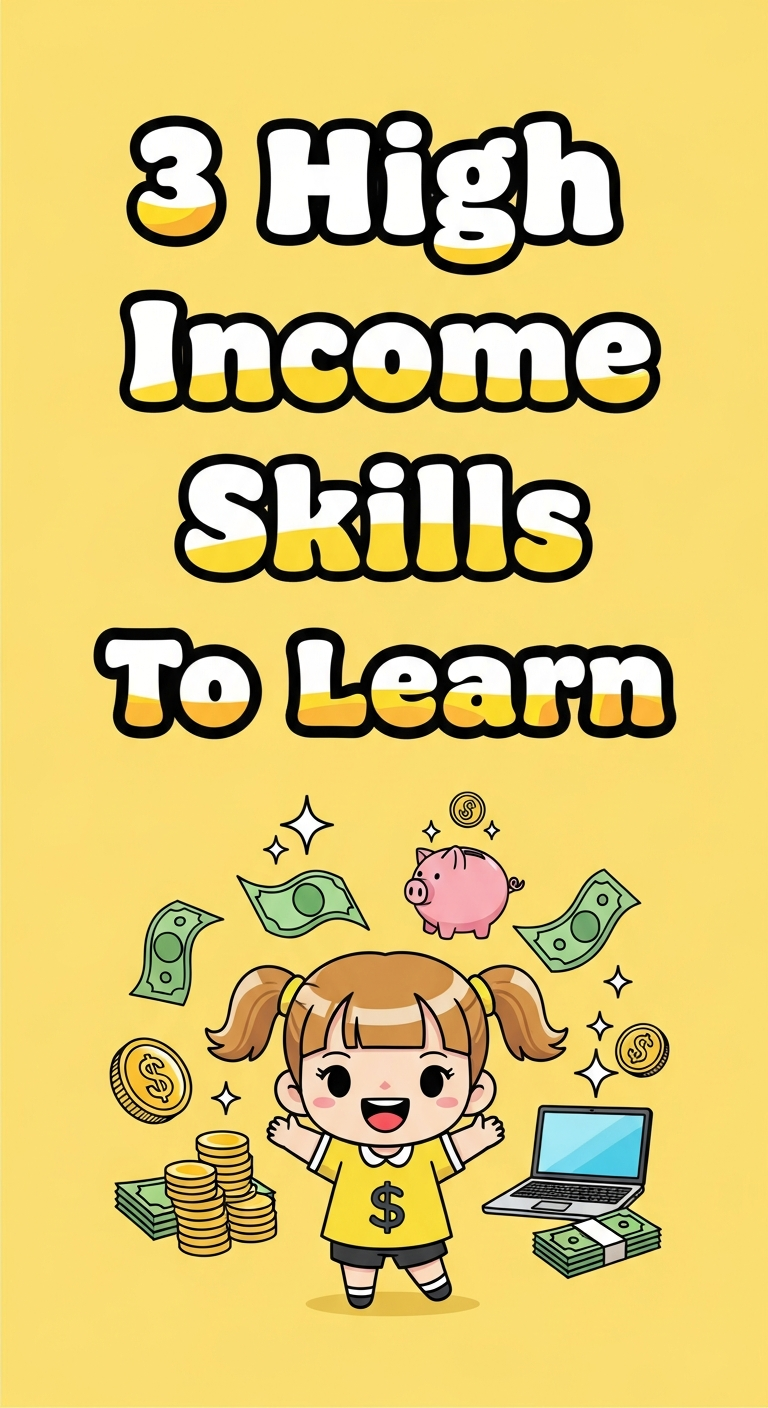 3 High Income Skills To Learn