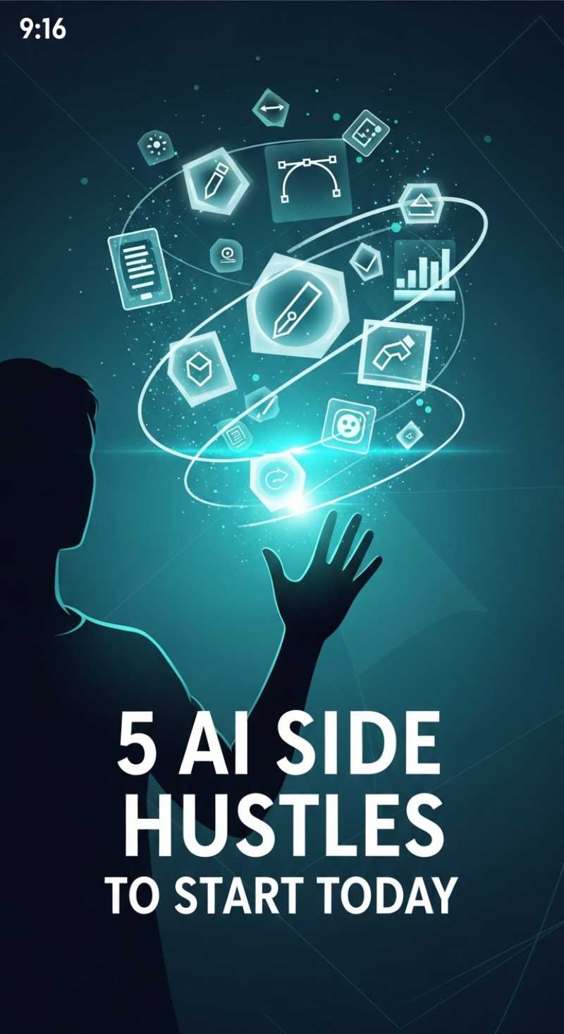 5 AI Side Hustles You Can Start This Weekend