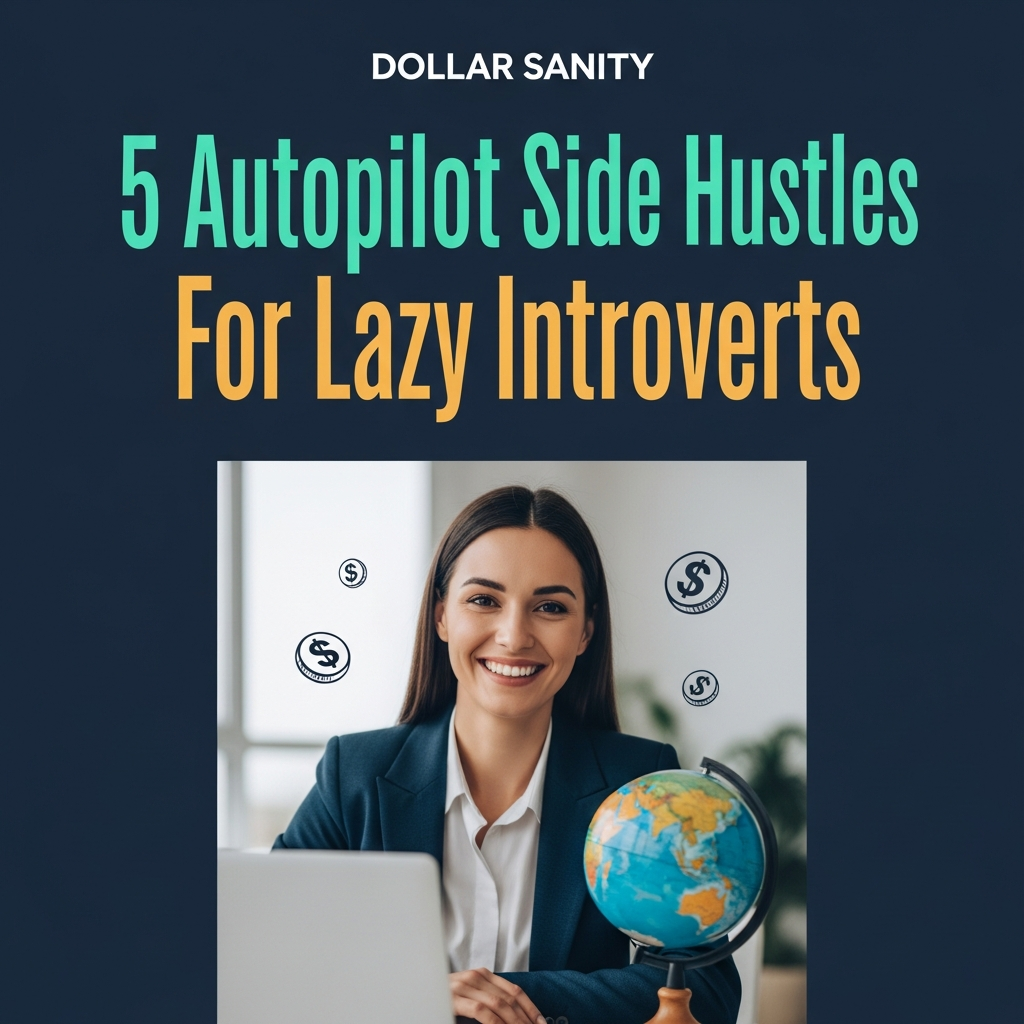 5 Autopilot Side Hustles For Lazy Introverts