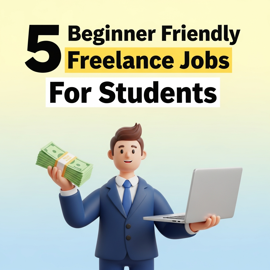 5 Beginner Friendly Freelance Jobs For Students