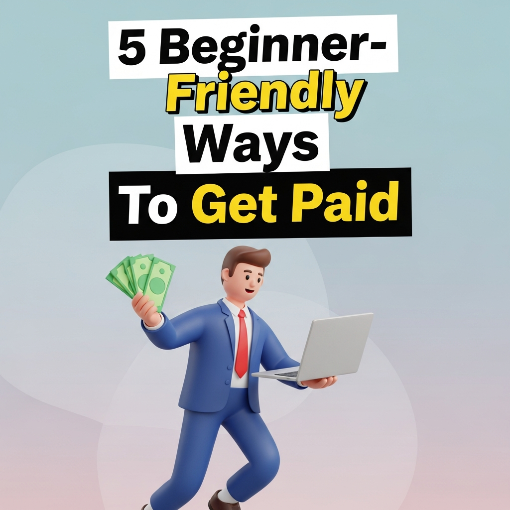 5 Beginner-Friendly Ways To Get Paid