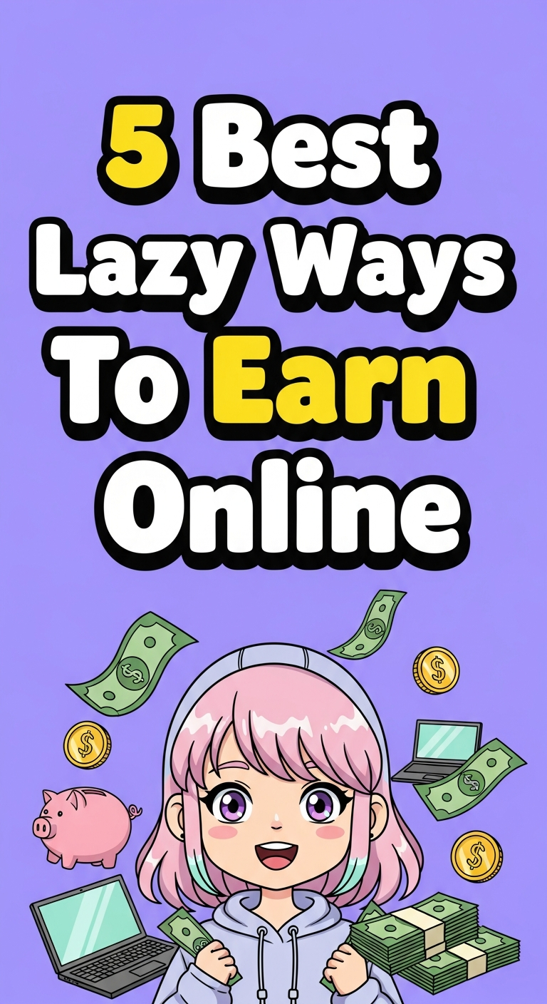 5 Best Lazy Ways To Earn Online