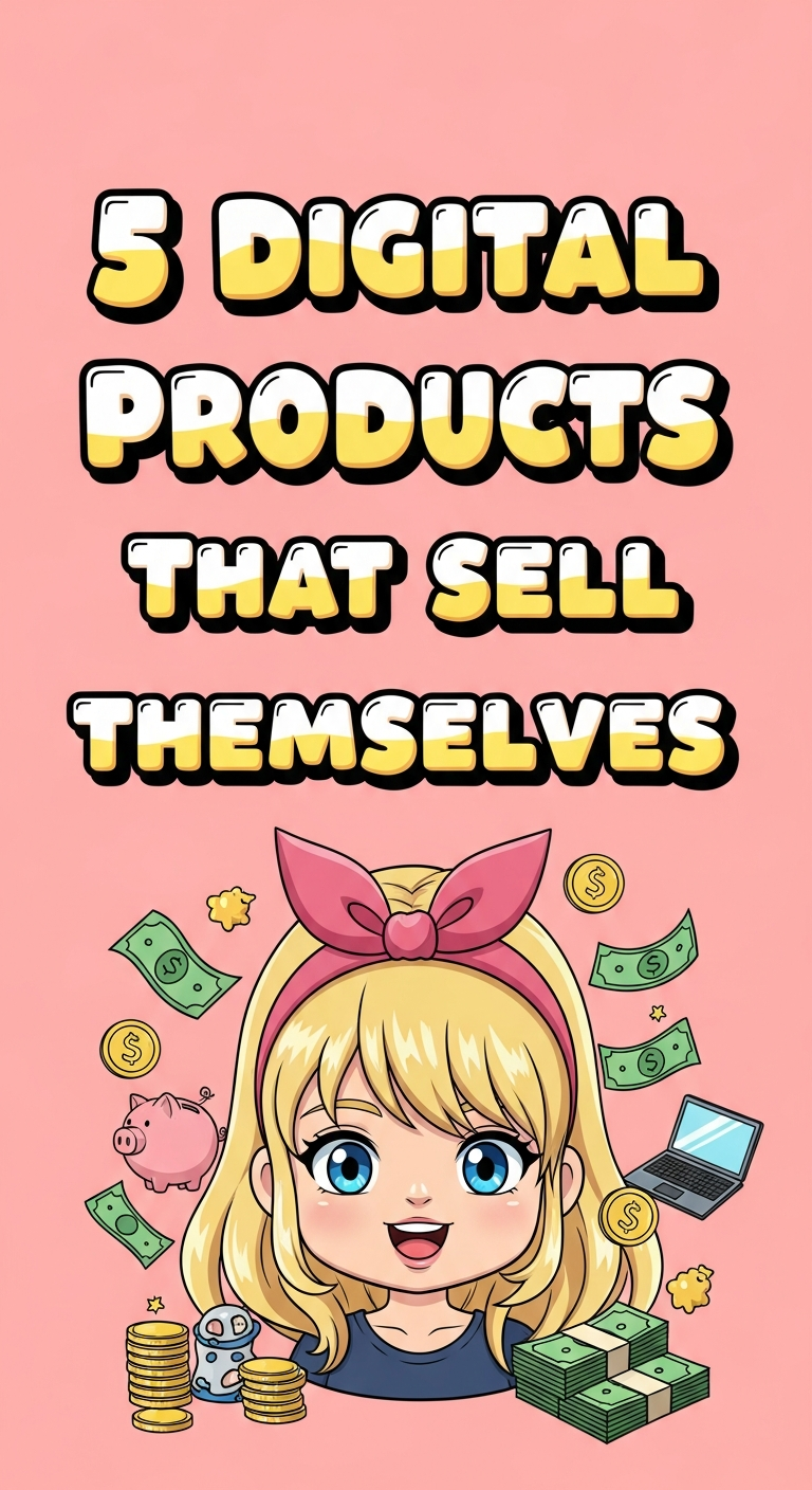 5 Digital Products That Sell Themselves