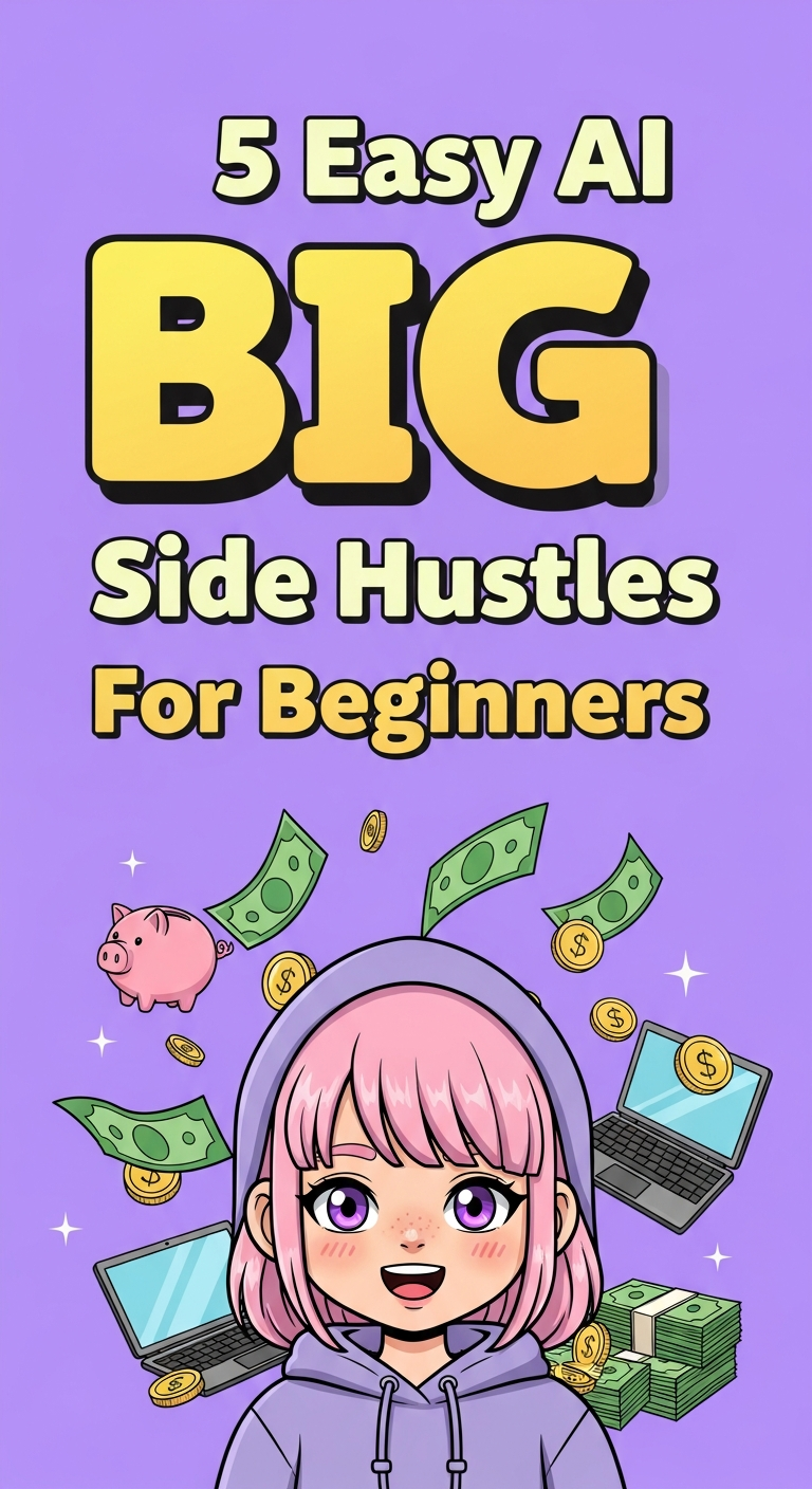 5 Easy AI Side Hustles For Beginners