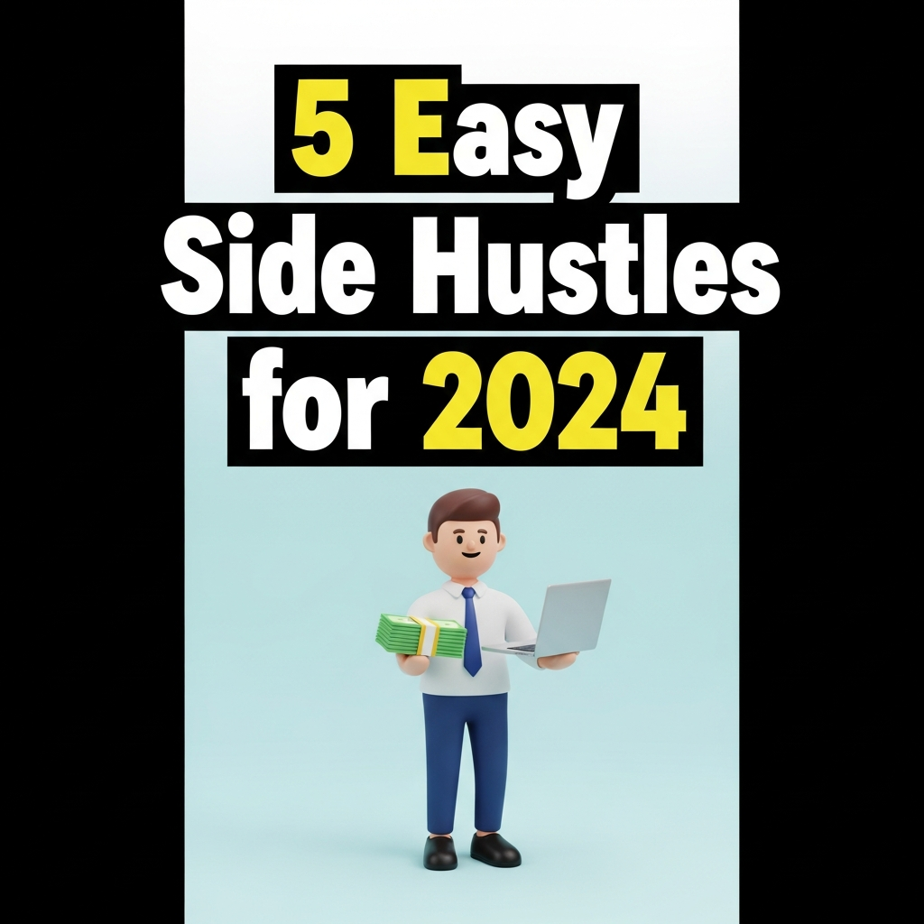5 Easy Side Hustles for 2024