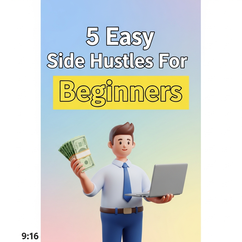 5 Easy Side Hustles For Beginners