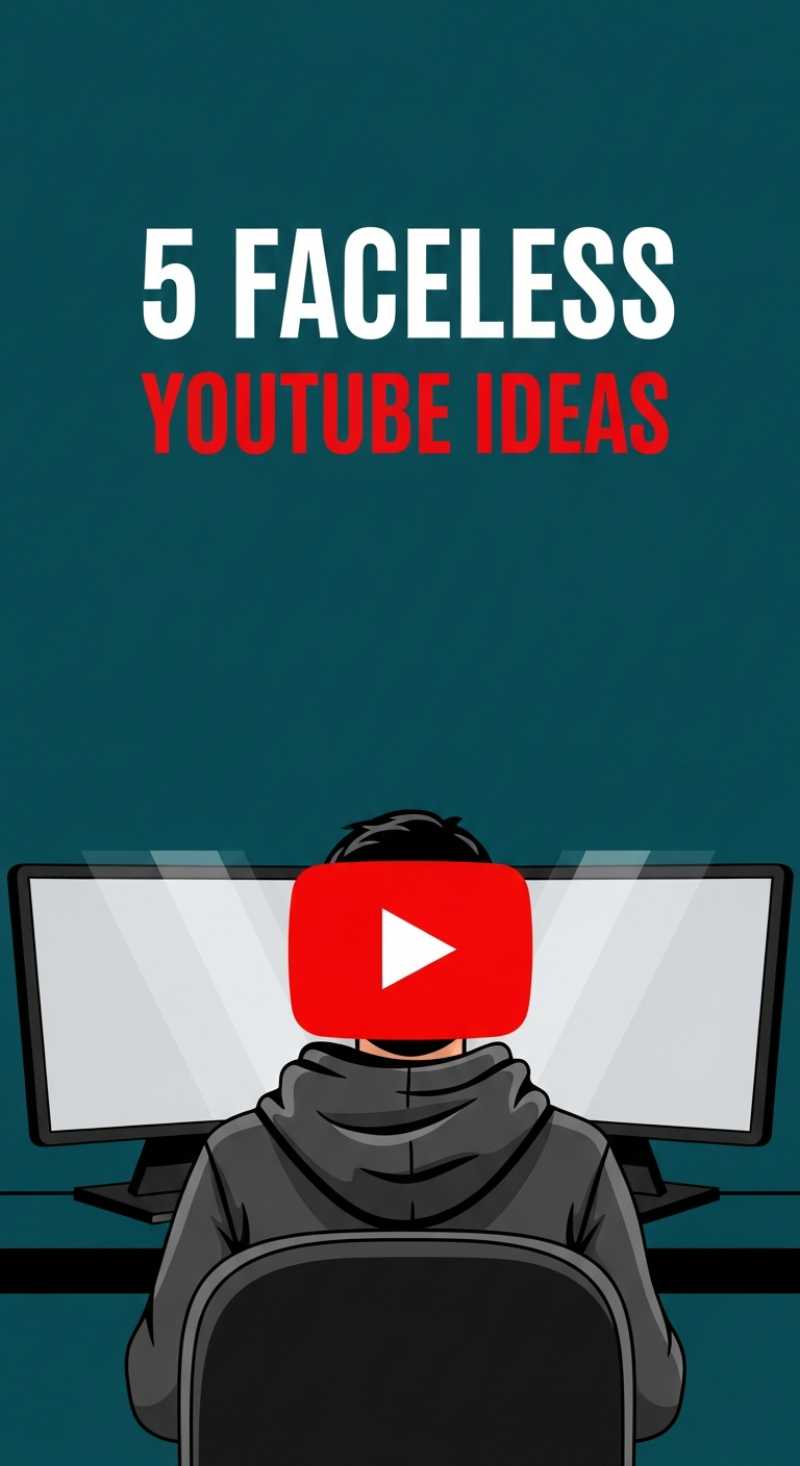 5 Faceless YouTube Channel Ideas For 2024