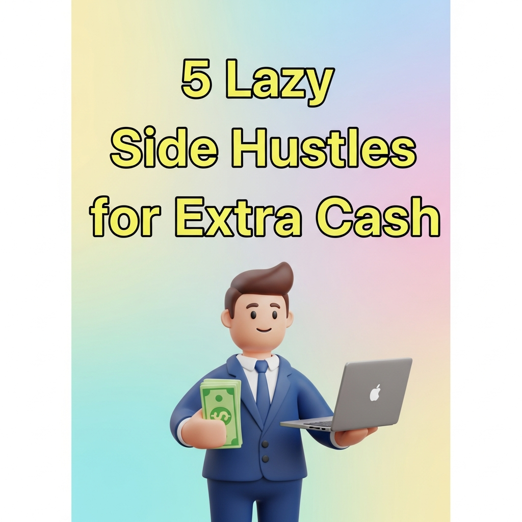 5 Lazy Side Hustles for Extra Cash