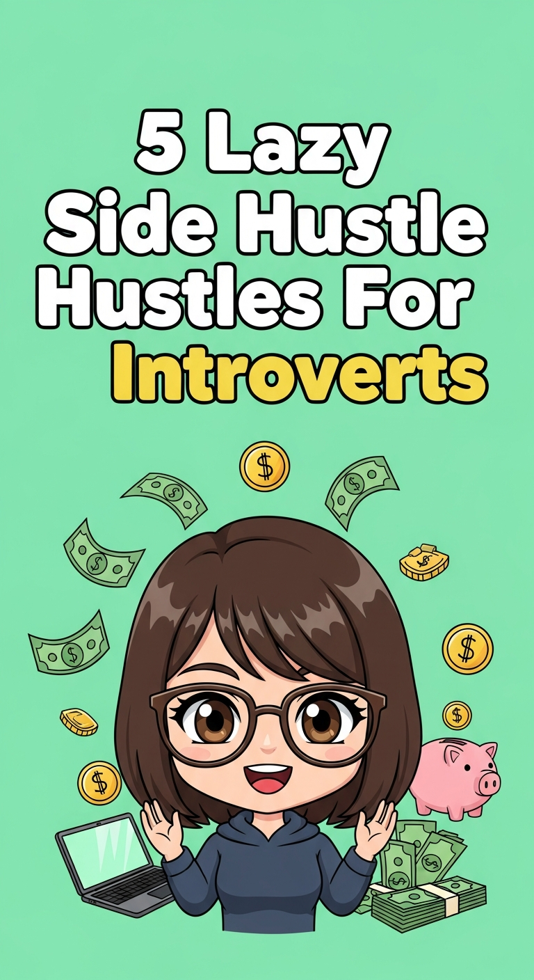 5 Lazy Side Hustles For Introverts