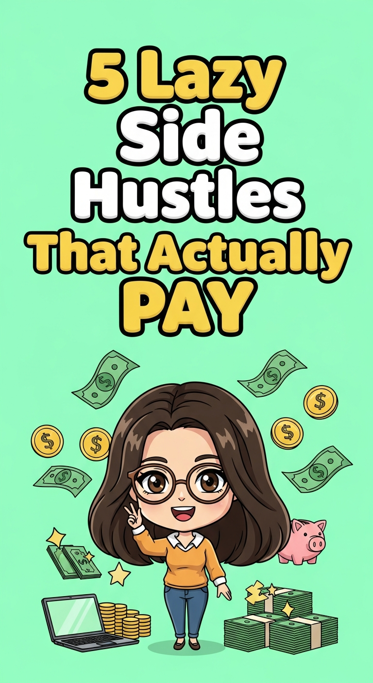 5 Lazy Side Hustles That Actually Pay