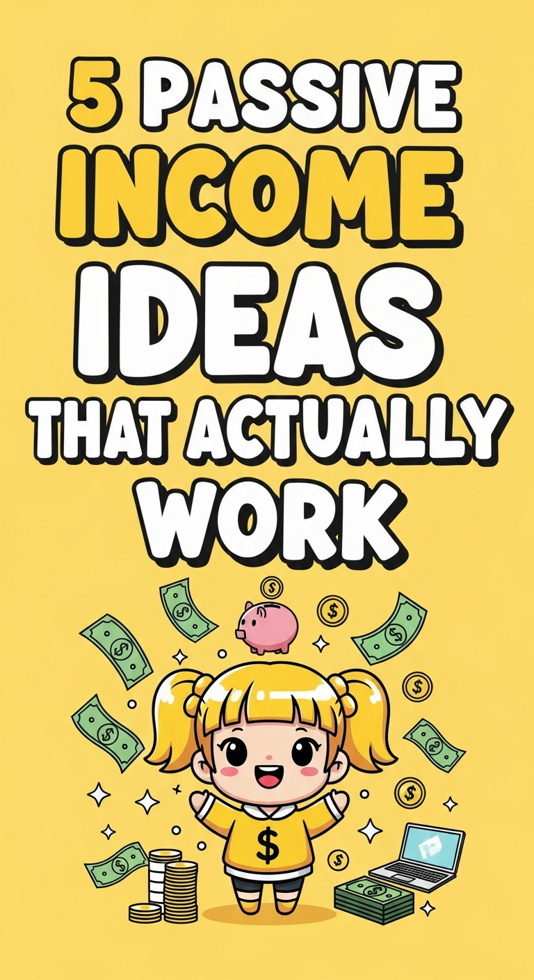 5 Passive Income Ideas That Actually Work