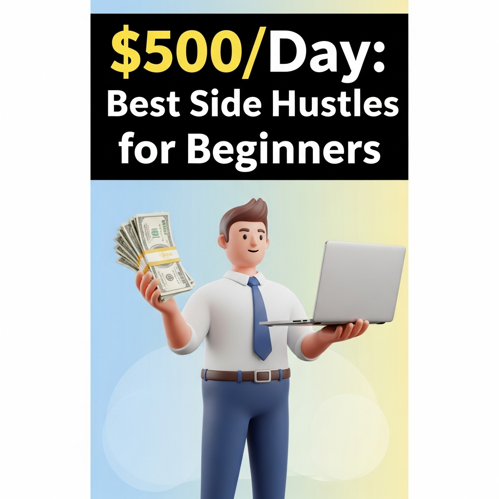 $500/Day: Best Side Hustles for Beginners