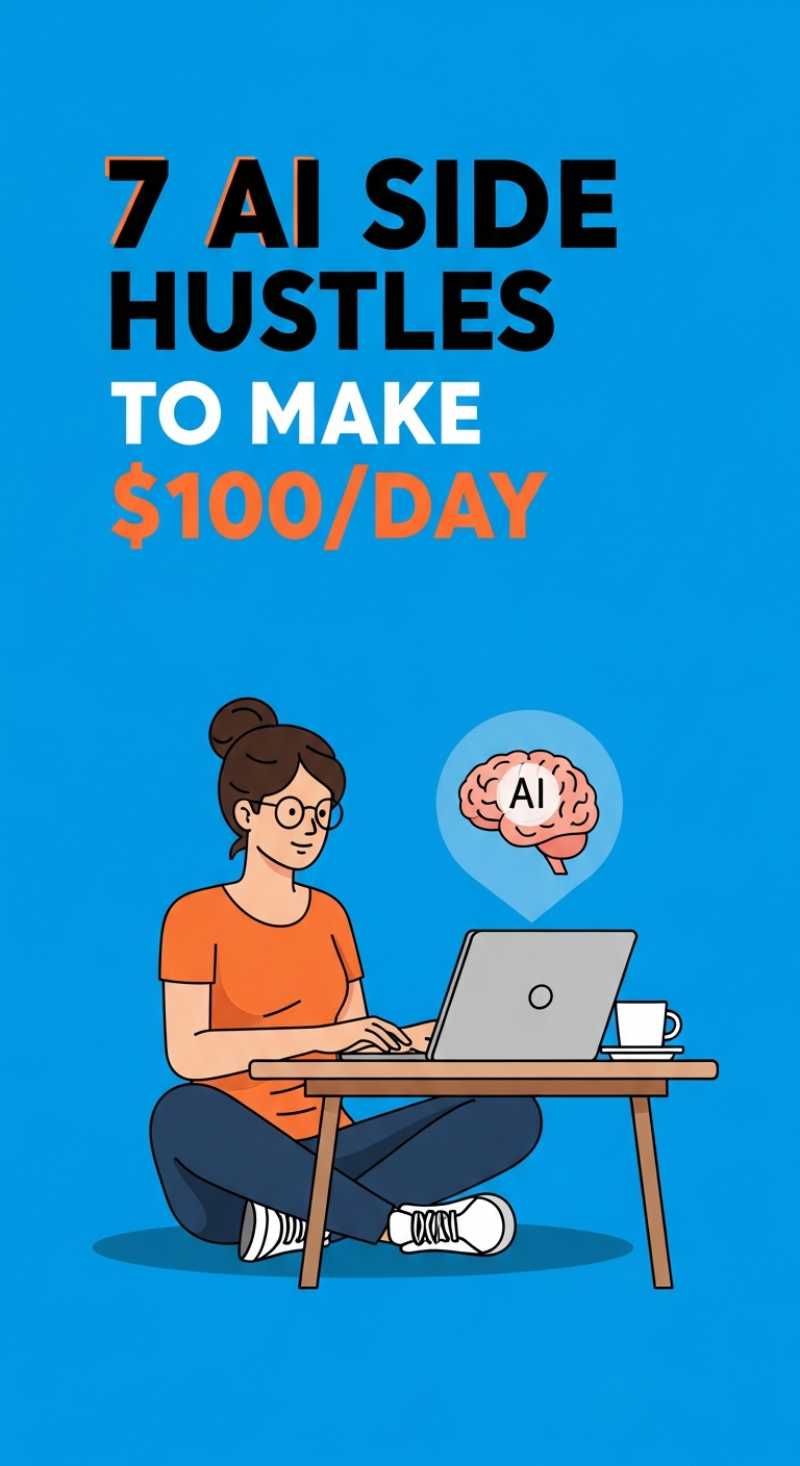 7 AI Side Hustles To Make $100/Day