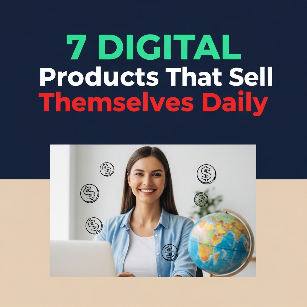 7 Digital Products That Sell Themselves Daily