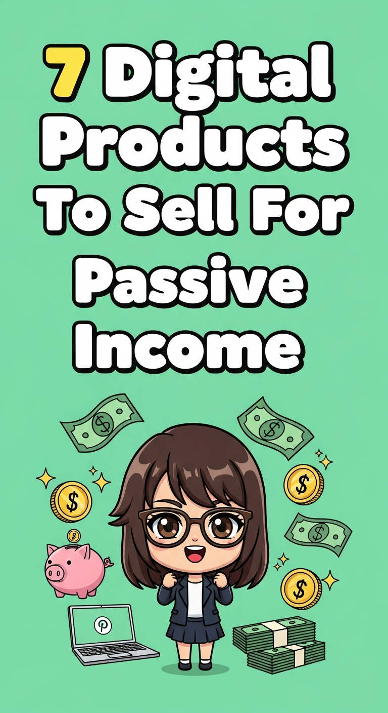 7 Digital Products To Sell For Passive Income