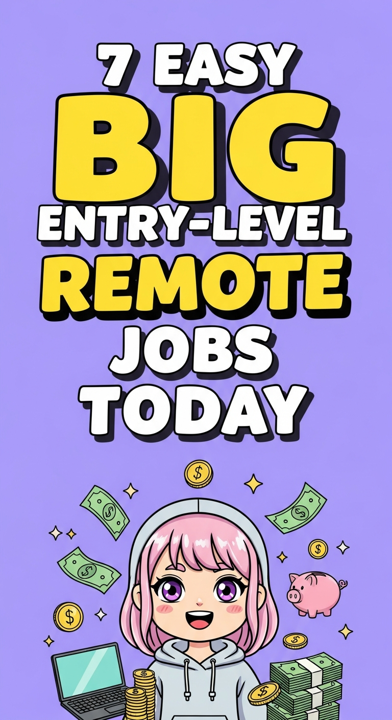 7 Easy Entry-Level Remote Jobs Today