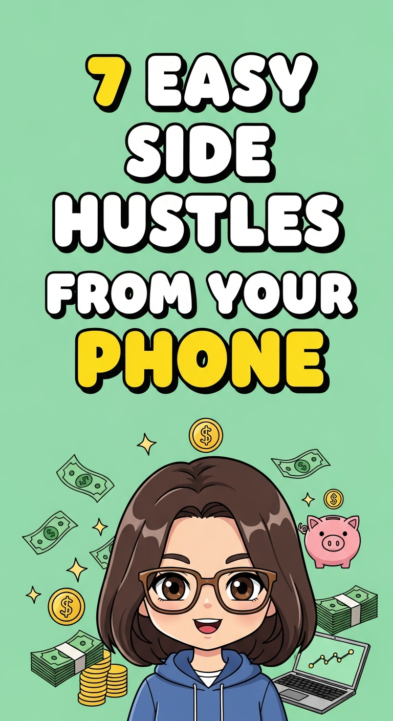 7 Easy Side Hustles from Your Phone