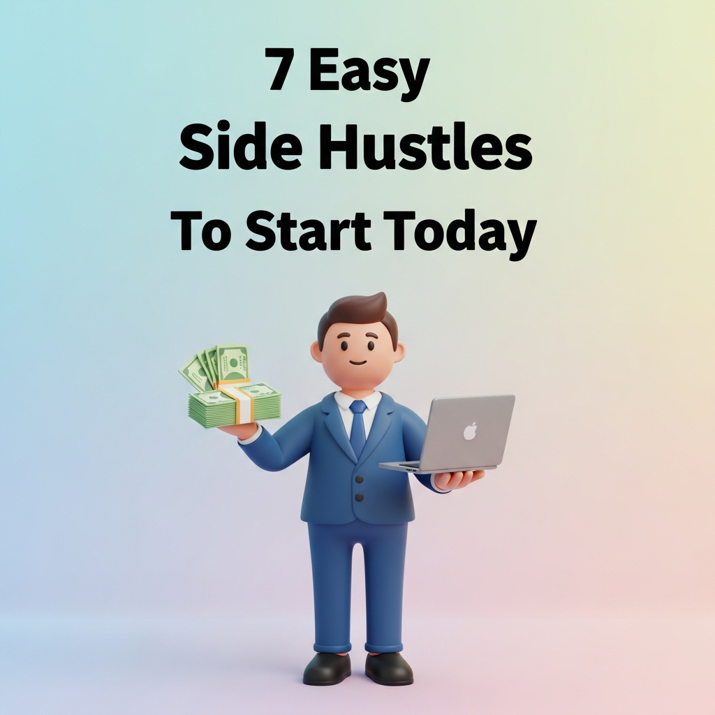 7 Easy Side Hustles To Start Today