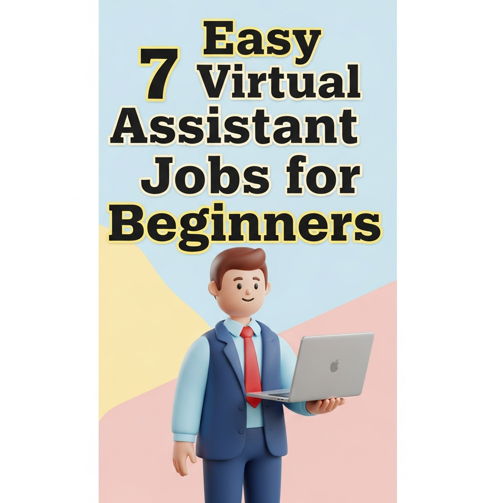 7 Easy Virtual Assistant Jobs for Beginners