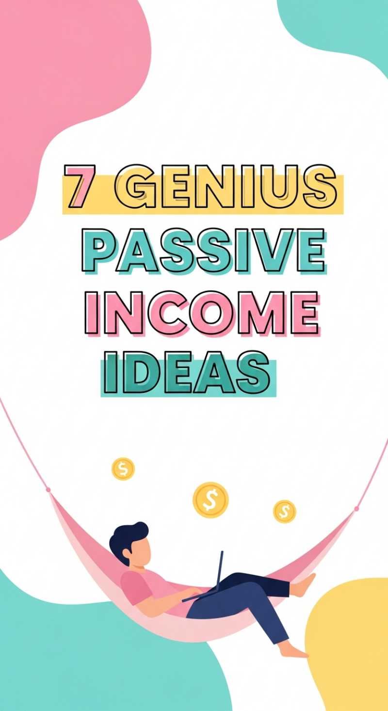 7 Genius Passive Income Ideas for Beginners