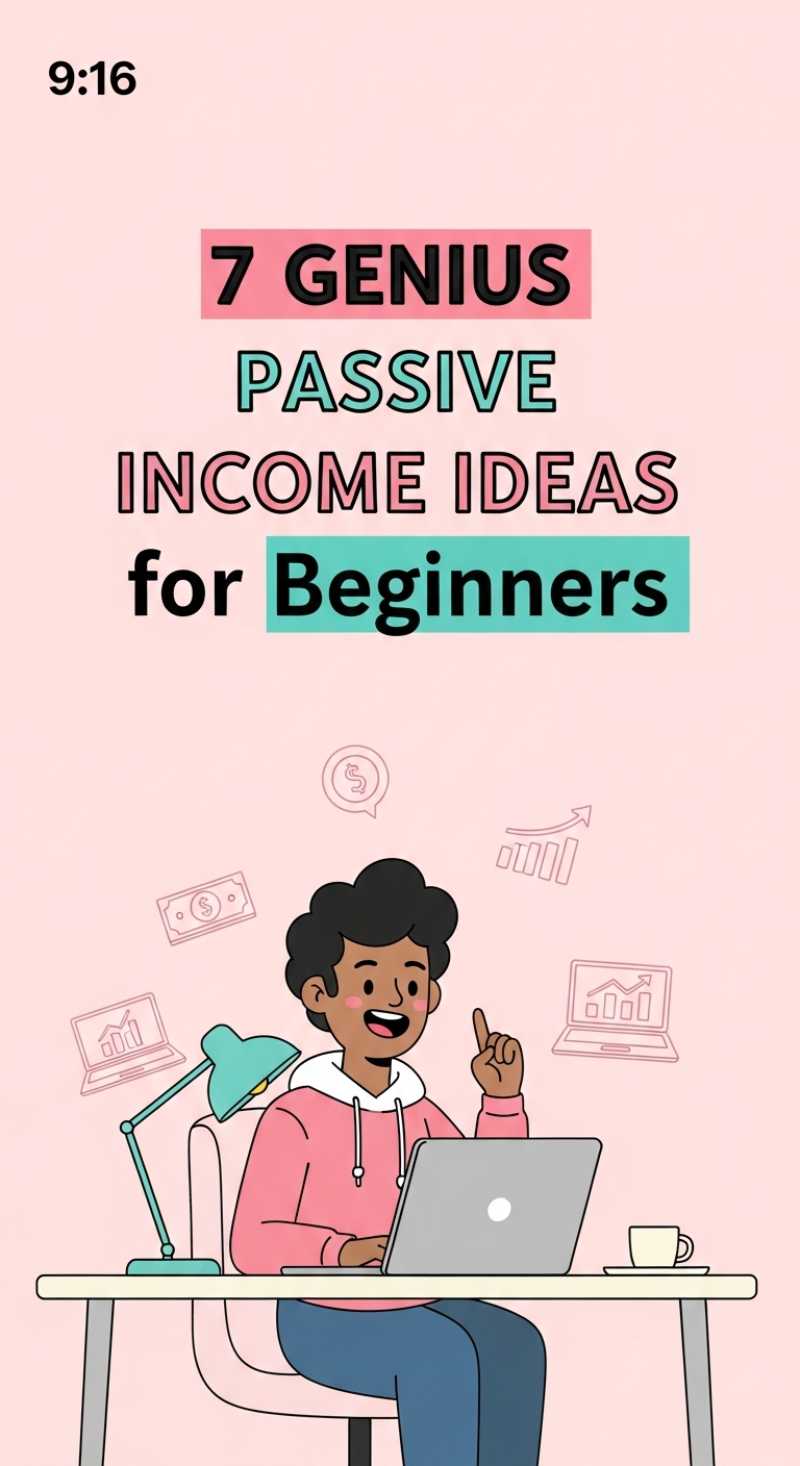 7 Genius Passive Income Ideas for Beginners