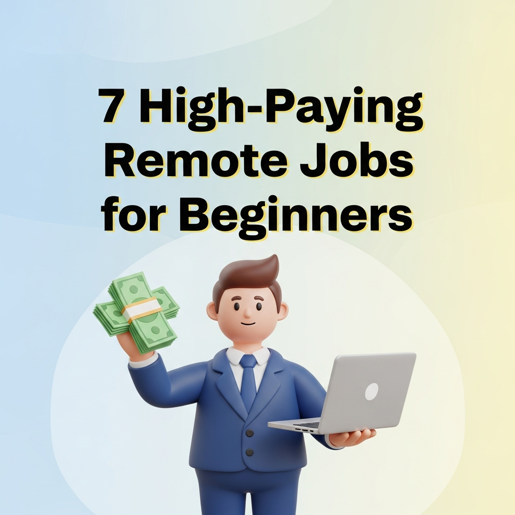 7 High-Paying Remote Jobs for Beginners