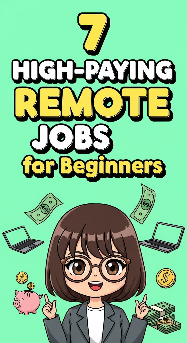 7 High-Paying Remote Jobs for Beginners