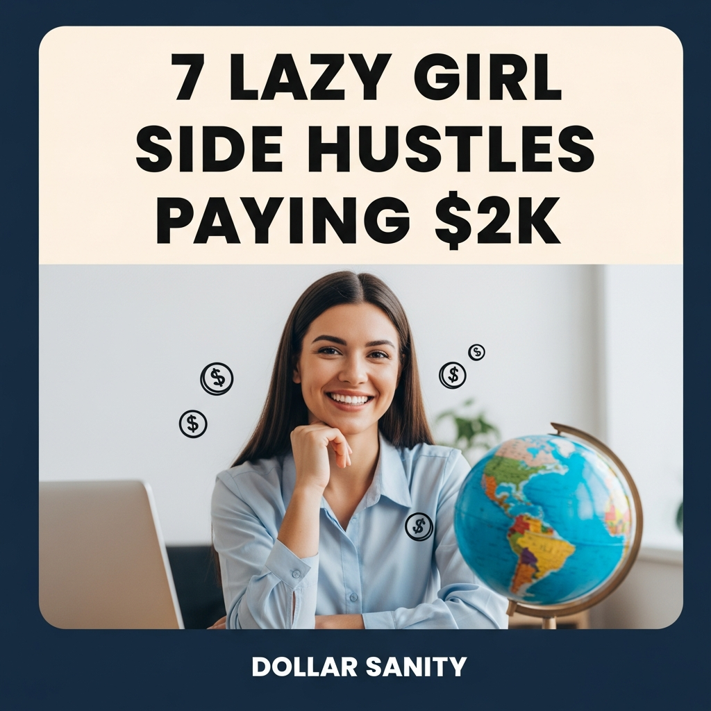 7 Lazy Girl Side Hustles Paying $2k