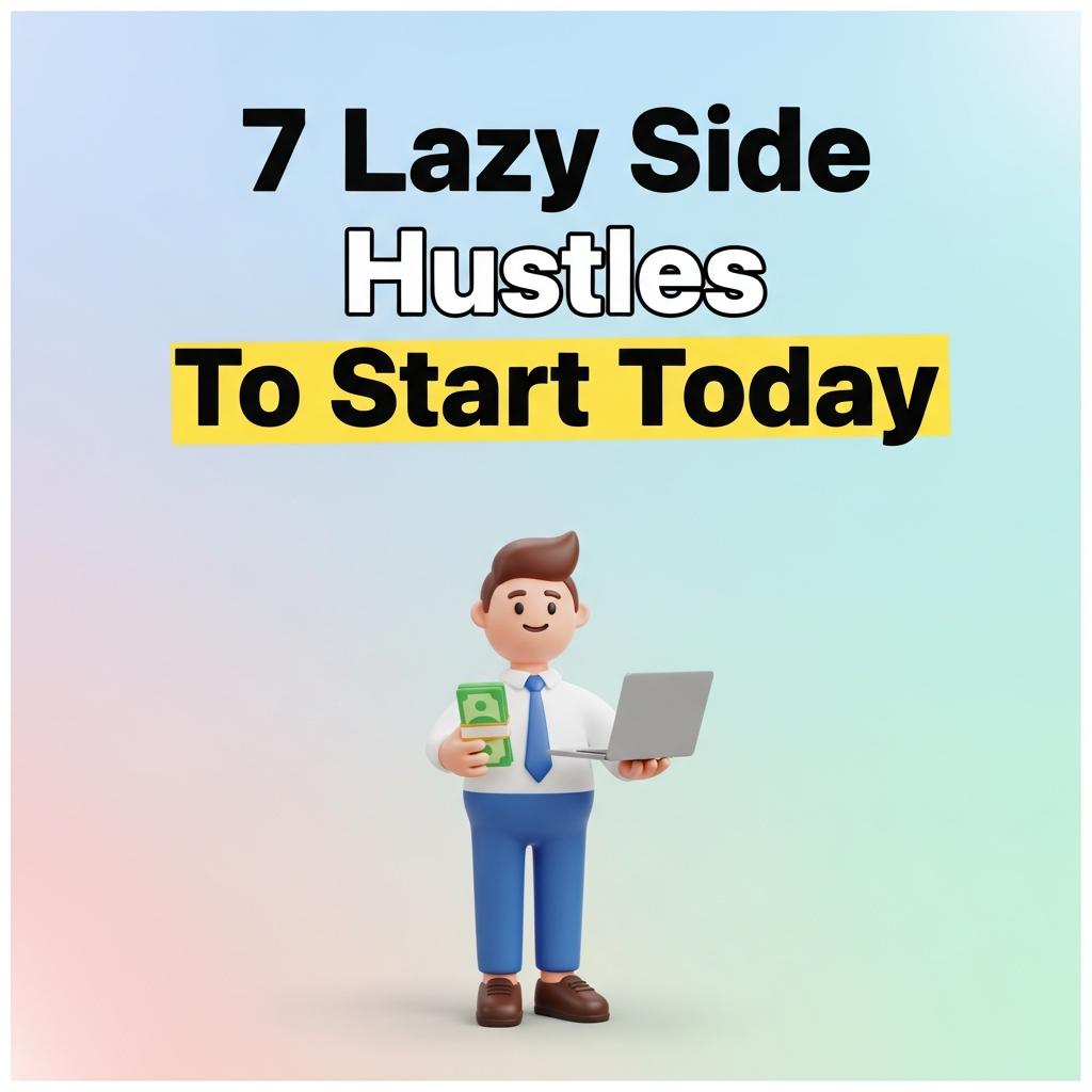 7 Lazy Side Hustles To Start Today