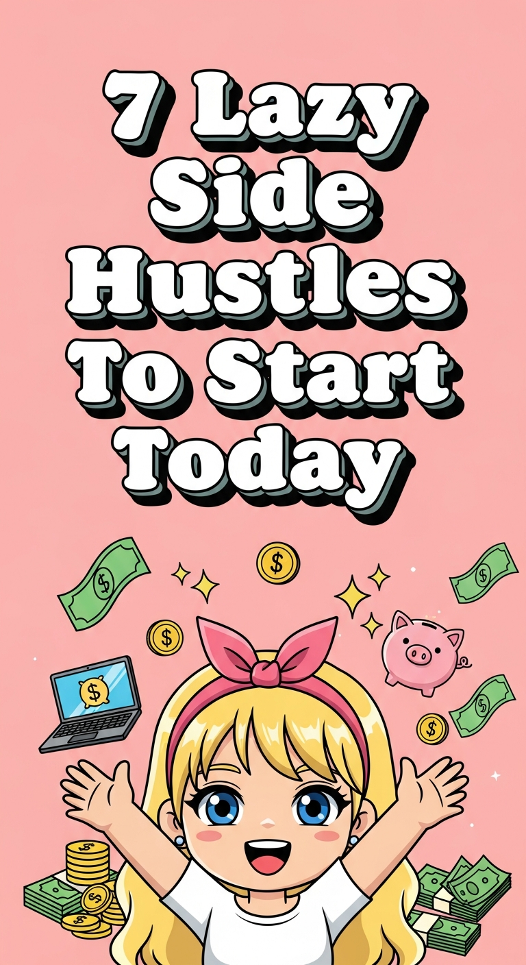7 Lazy Side Hustles To Start Today