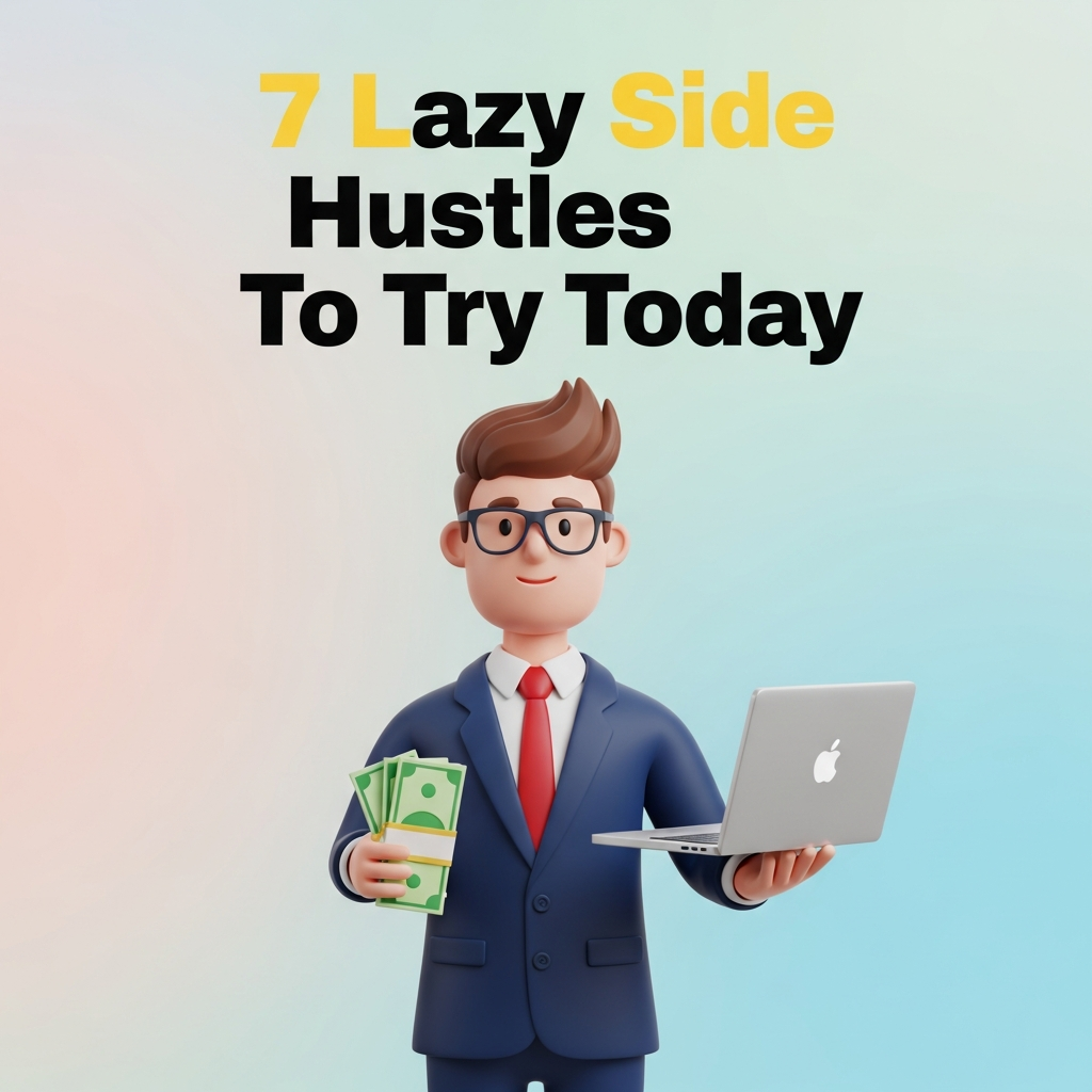 7 Lazy Side Hustles To Try Today