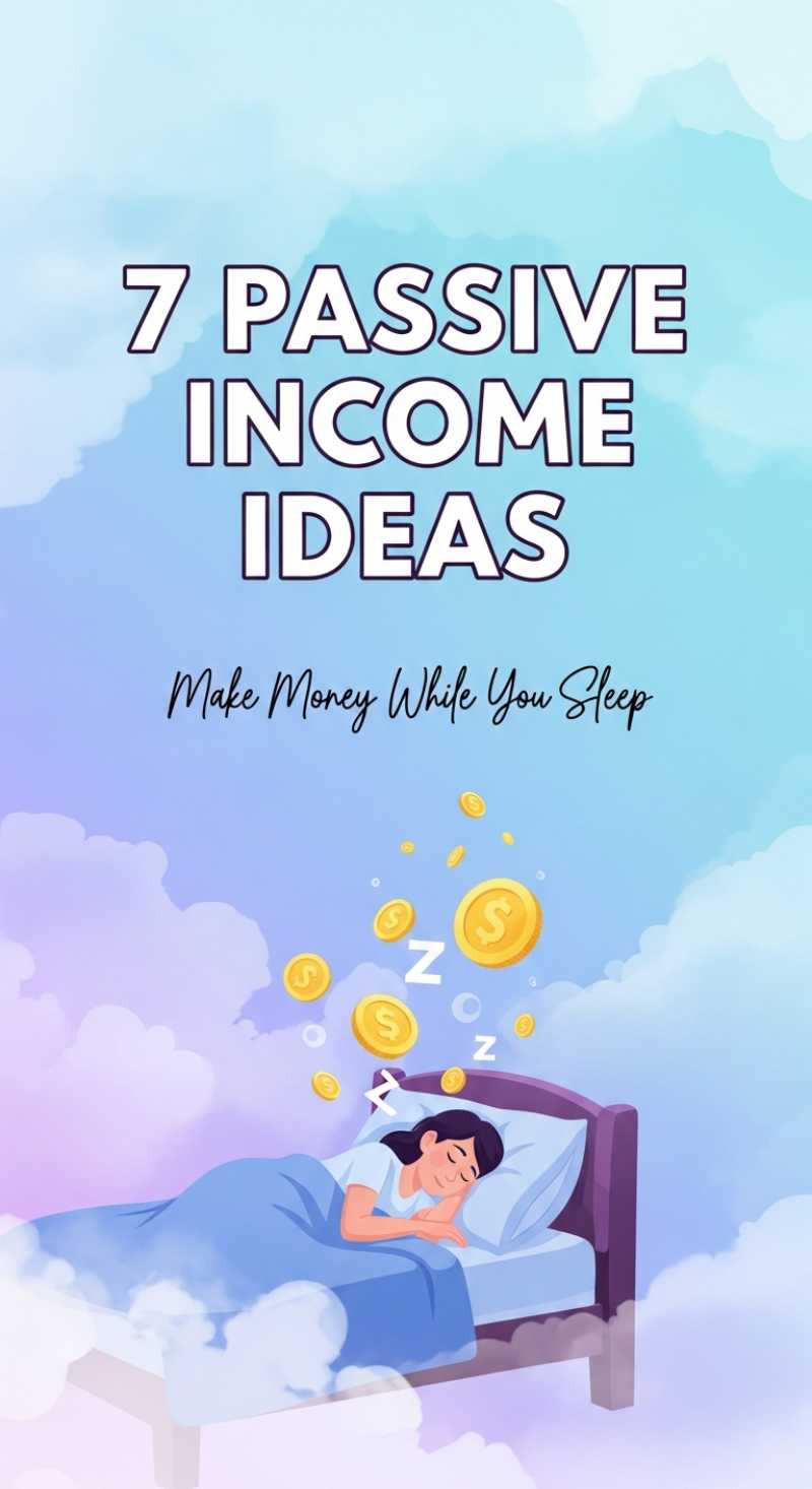 7 Passive Income Ideas to Make Money While You Sleep