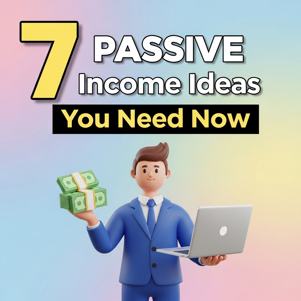7 Passive Income Ideas You Need Now