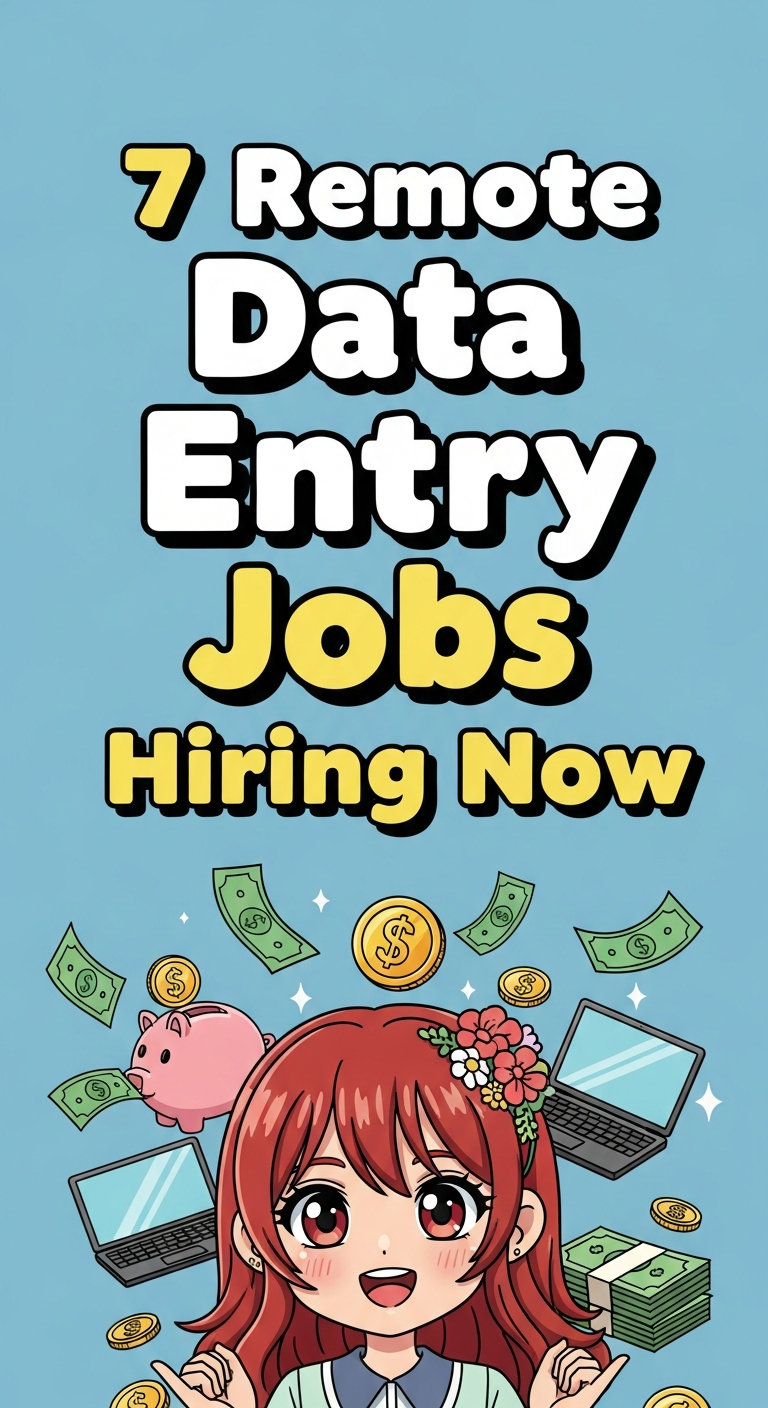 7 Remote Data Entry Jobs Hiring Now